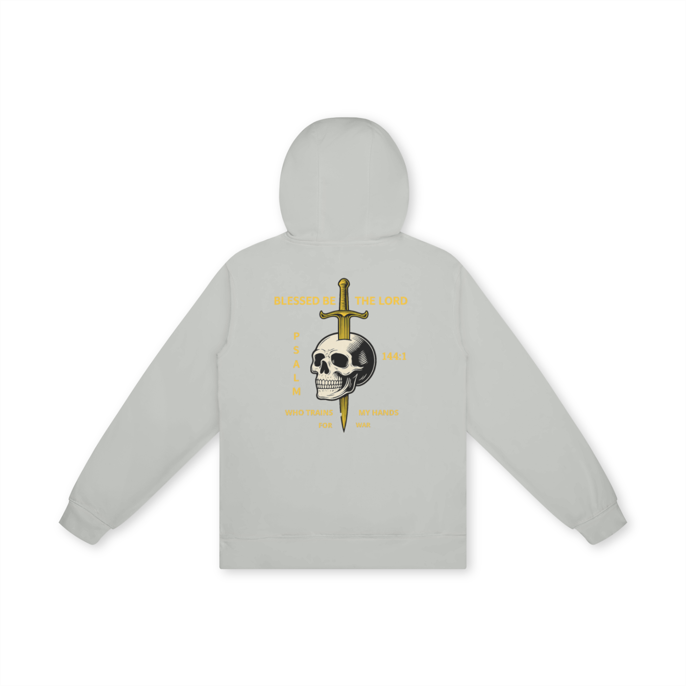 'Psalm 144:1' Unisex Basic 100% Cotton Hoodie