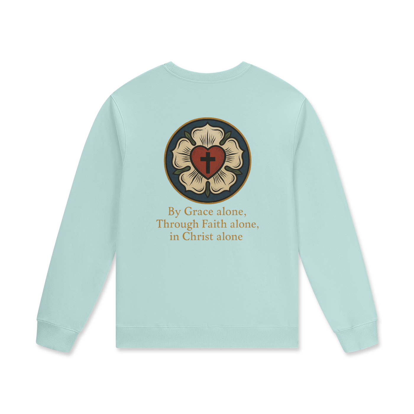 'Luther's rose' Streetwear Unisex Staple 100% Cotton Pullover