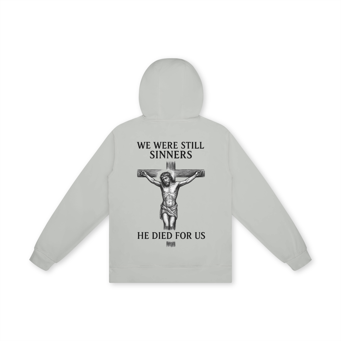 'We were still sinners' Unisex Basic 100% Cotton Hoodie