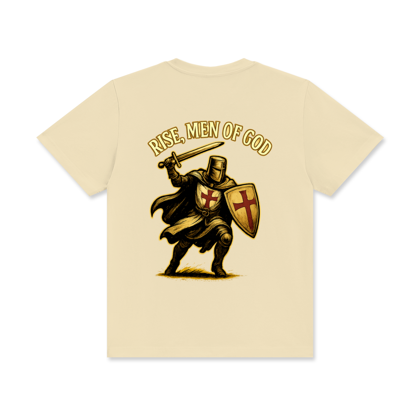 'Rise' Unisex Classic Crew Neck Cotton T-Shirt