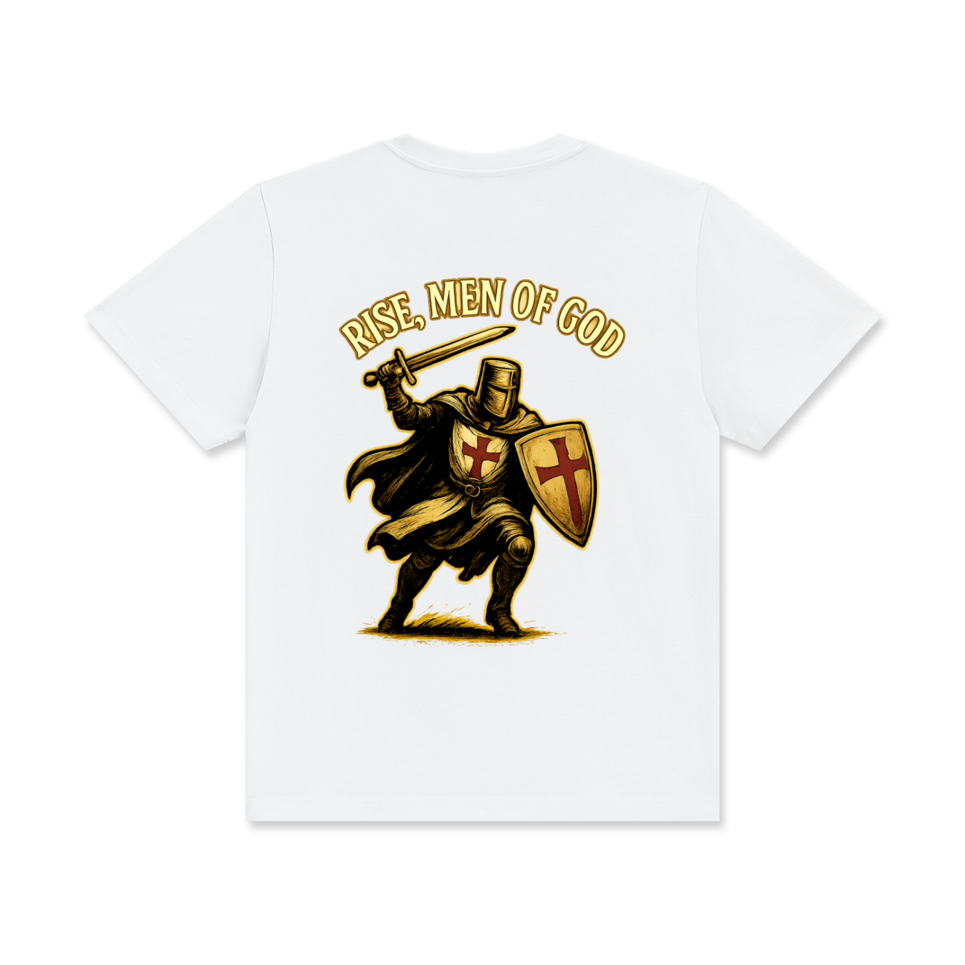 'Rise' Unisex Classic Crew Neck Cotton T-Shirt