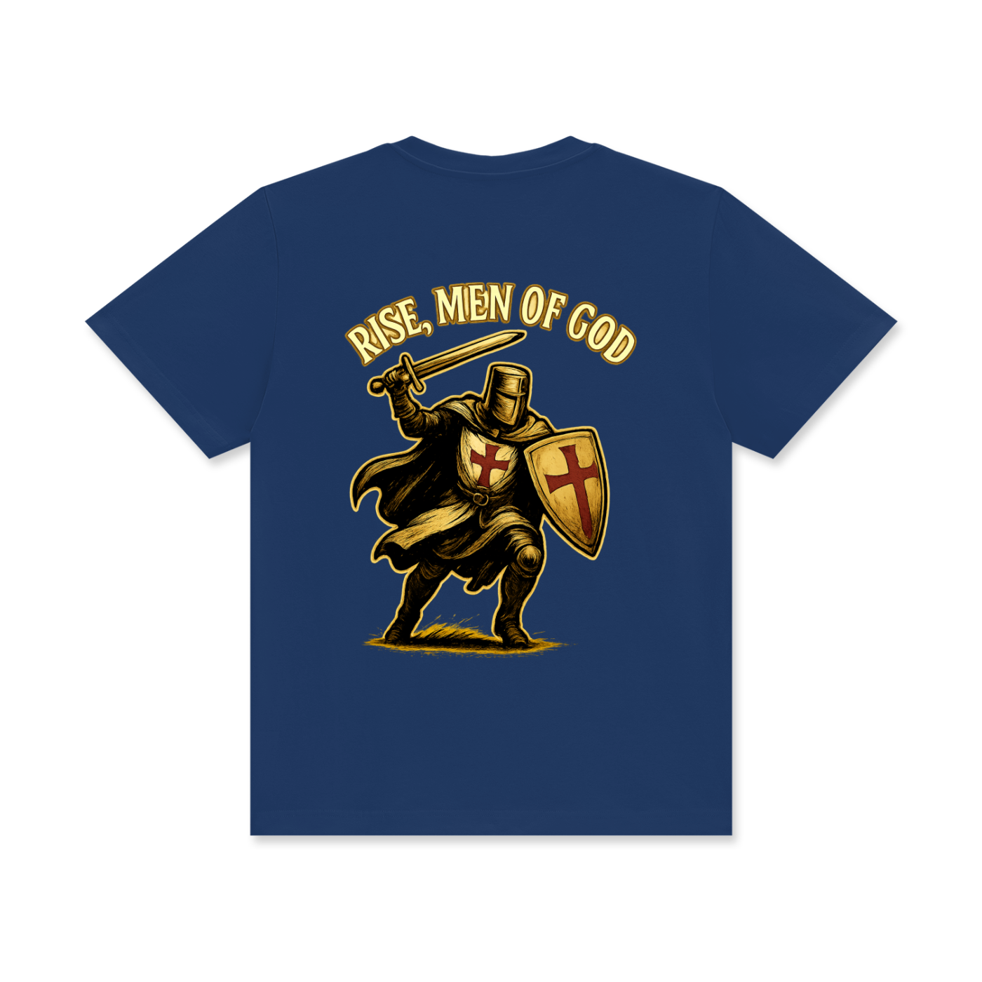 'Rise' Unisex Classic Crew Neck Cotton T-Shirt