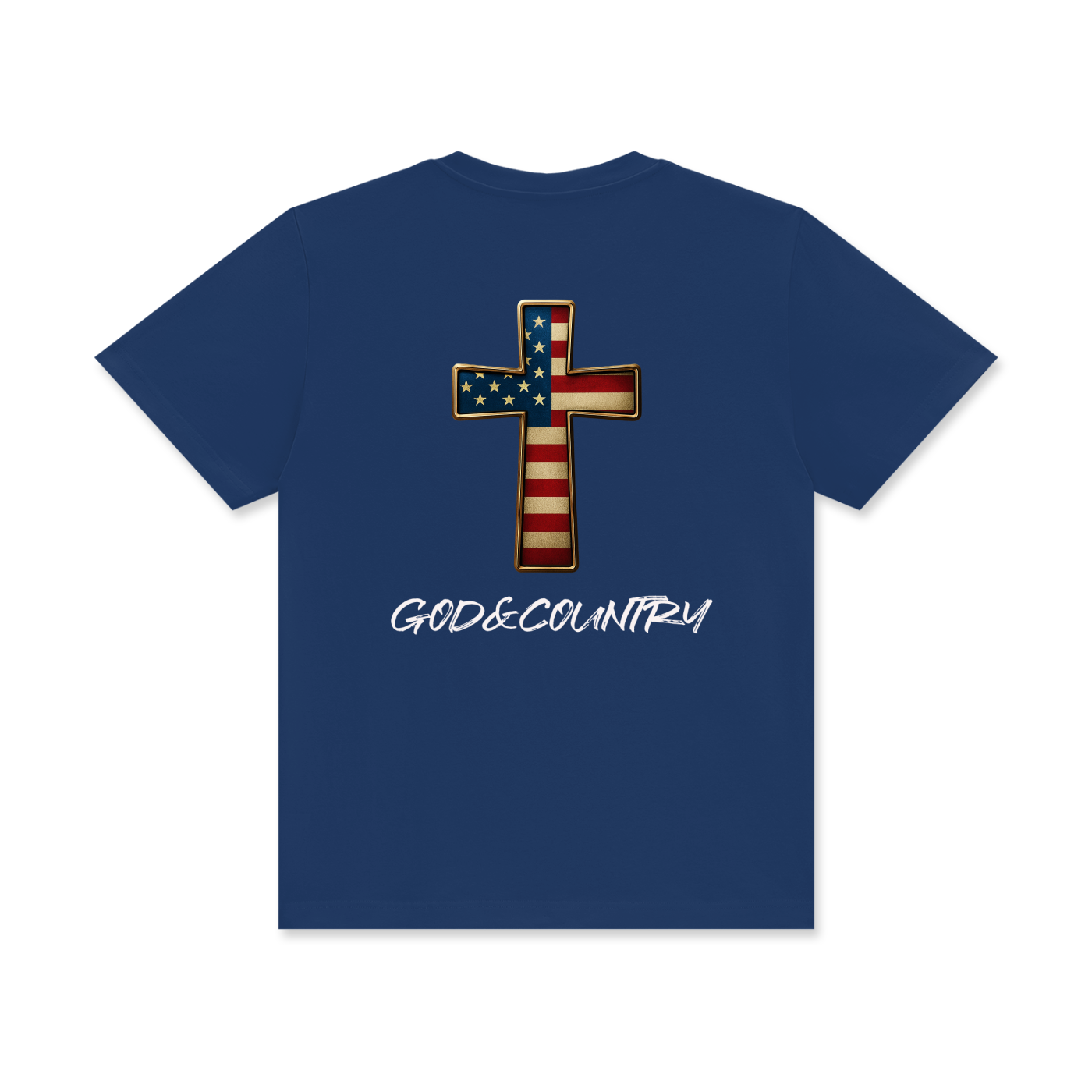 'God & Country' Unisex Classic Crew Neck Cotton T-Shirt