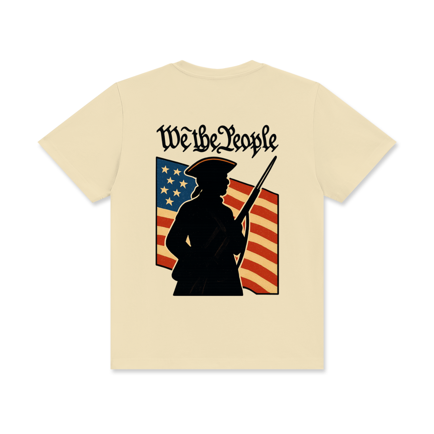 'We The People' Unisex Classic Crew Neck Cotton T-Shirt