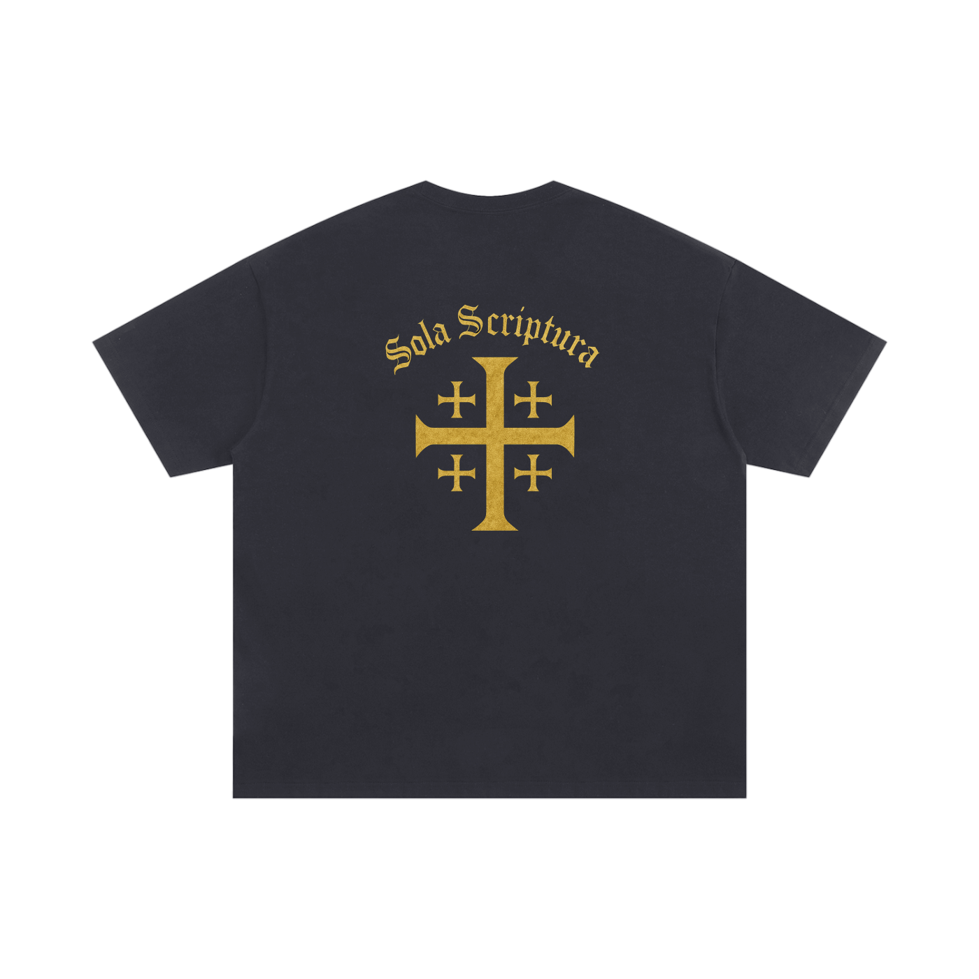 'Sola Scriptura' Oversized Gym T-shirt