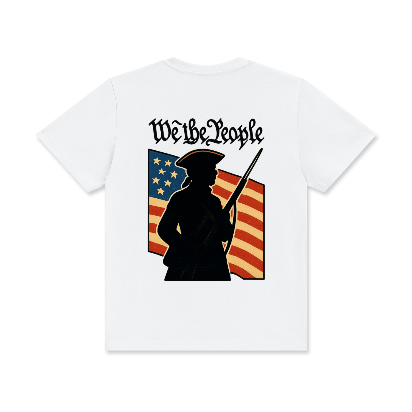'We The People' Unisex Classic Crew Neck Cotton T-Shirt