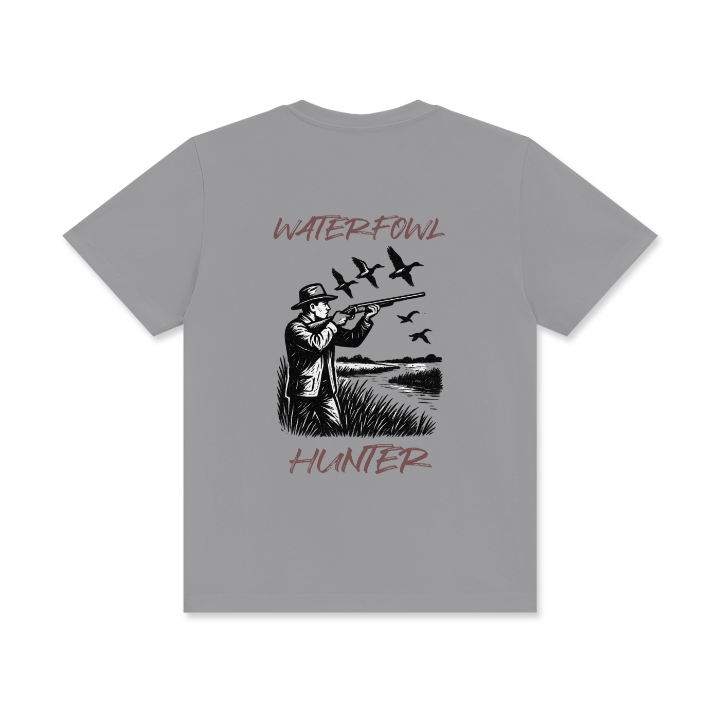 'Waterfowl Hunter' Unisex Classic Crew Neck Cotton T-Shirt