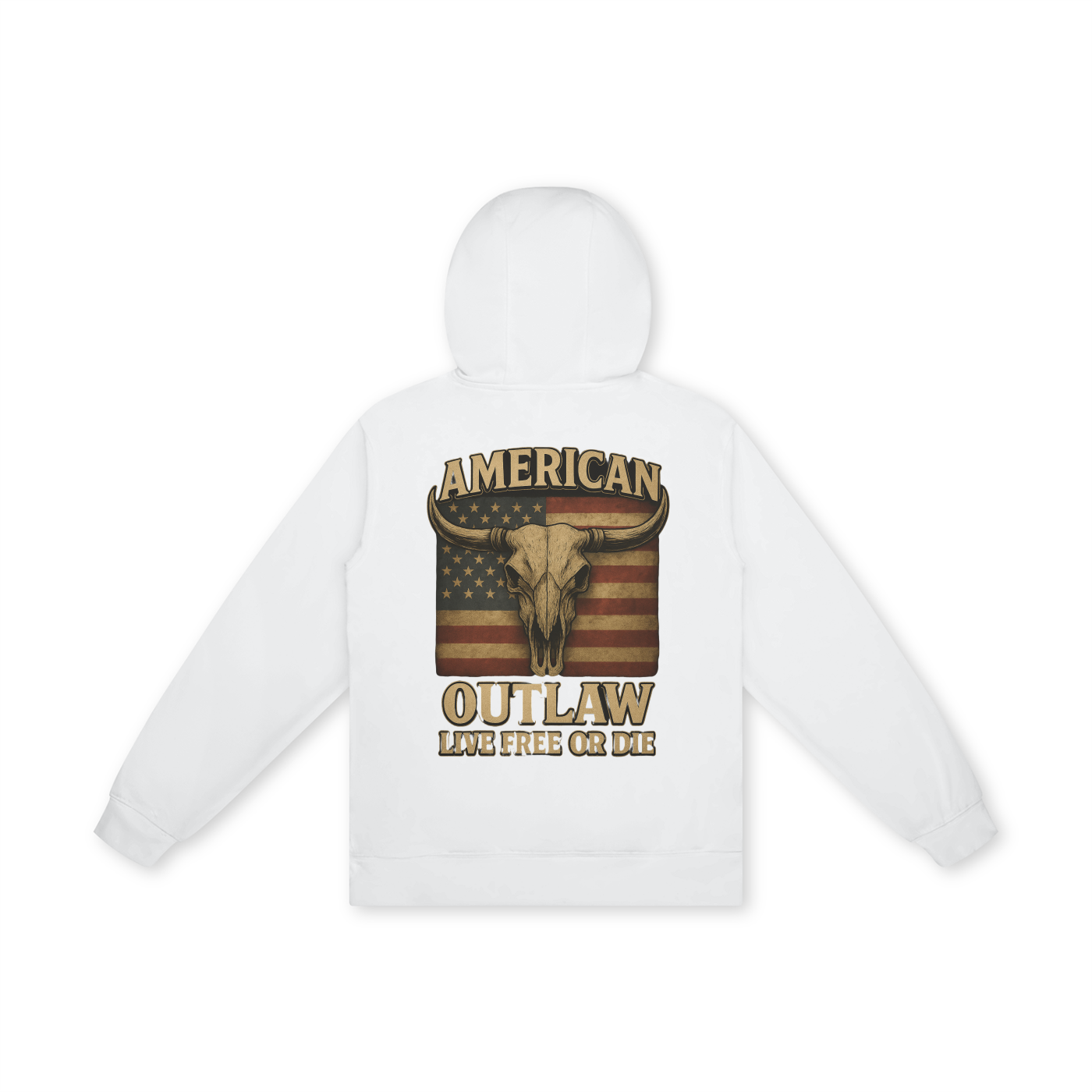 'American Outlaw' Unisex Basic 100% Cotton Hoodie