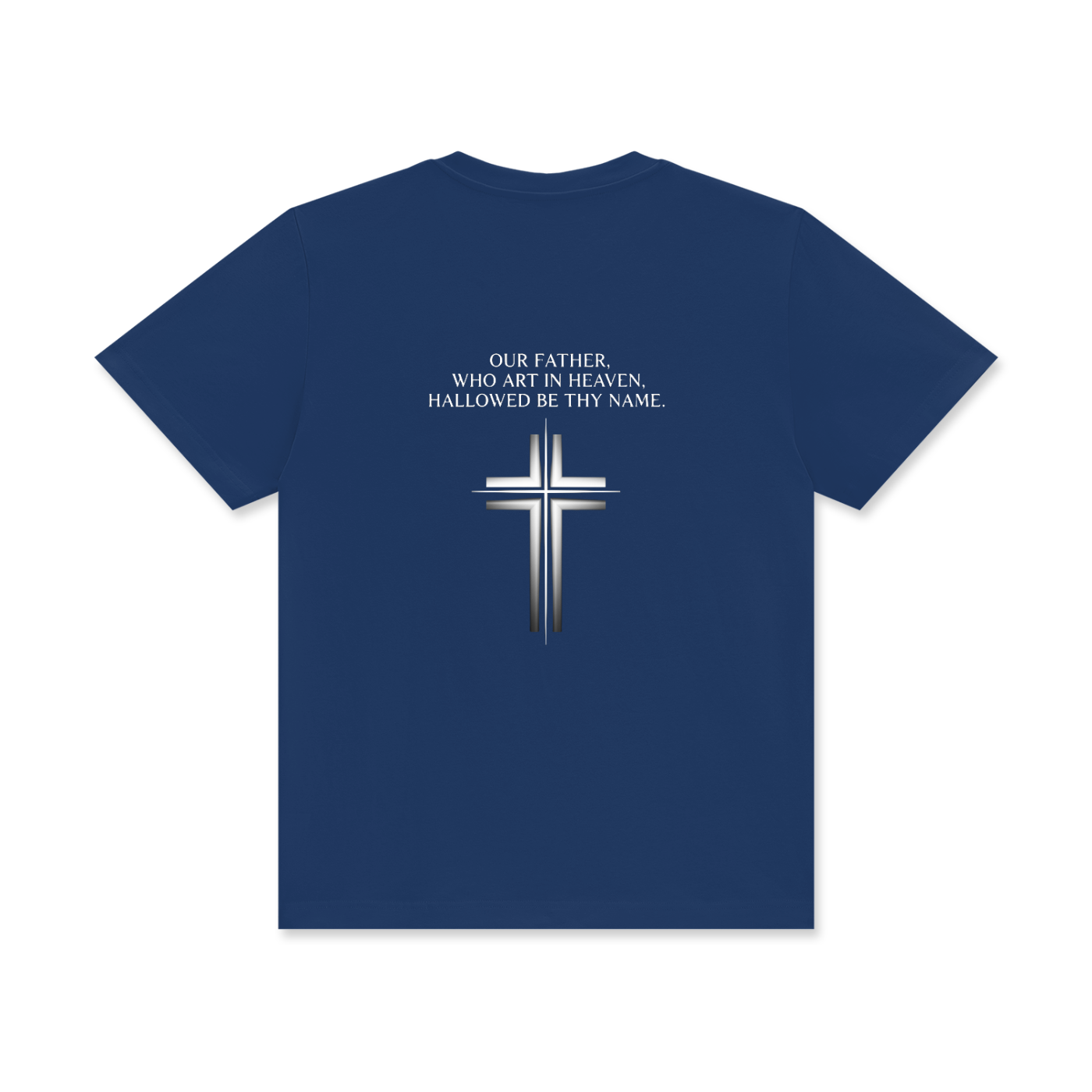 'Lord's Prayer' Unisex Classic Crew Neck Cotton T-Shirt