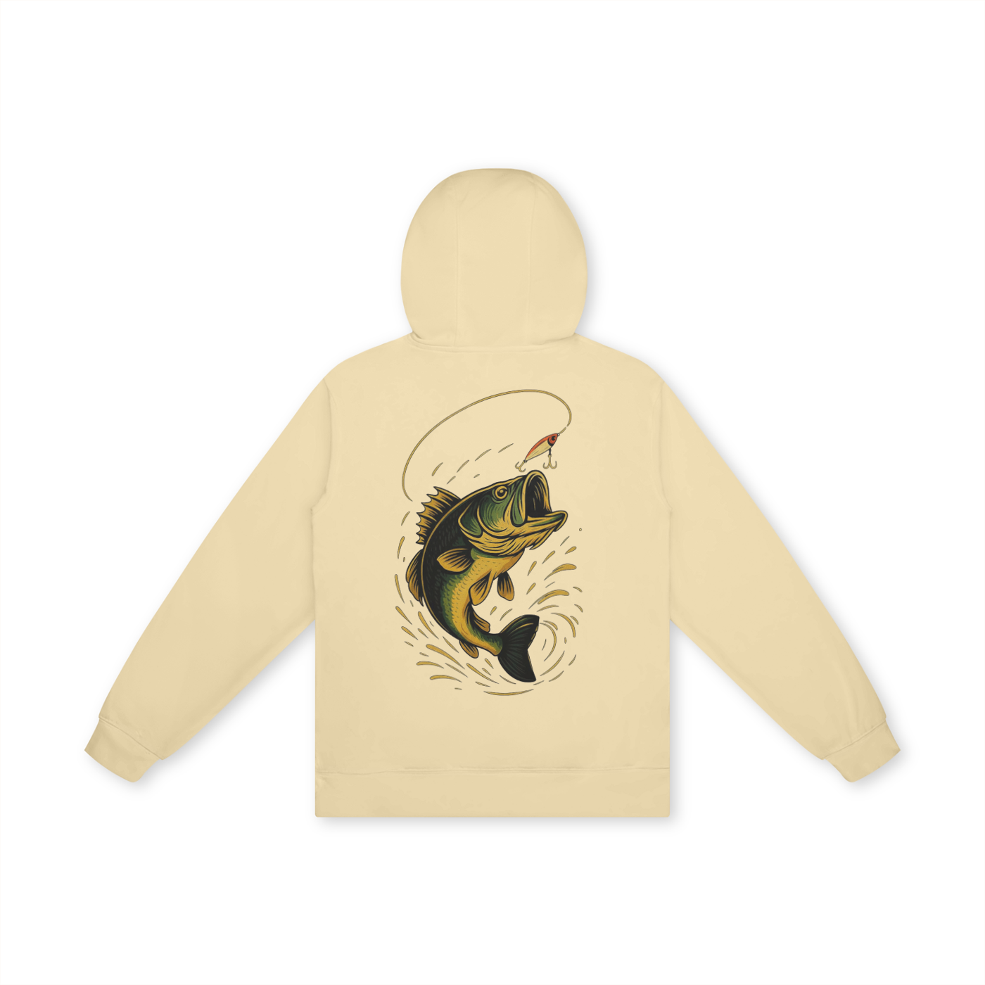 'Fishing' Unisex Basic 100% Cotton Hoodie