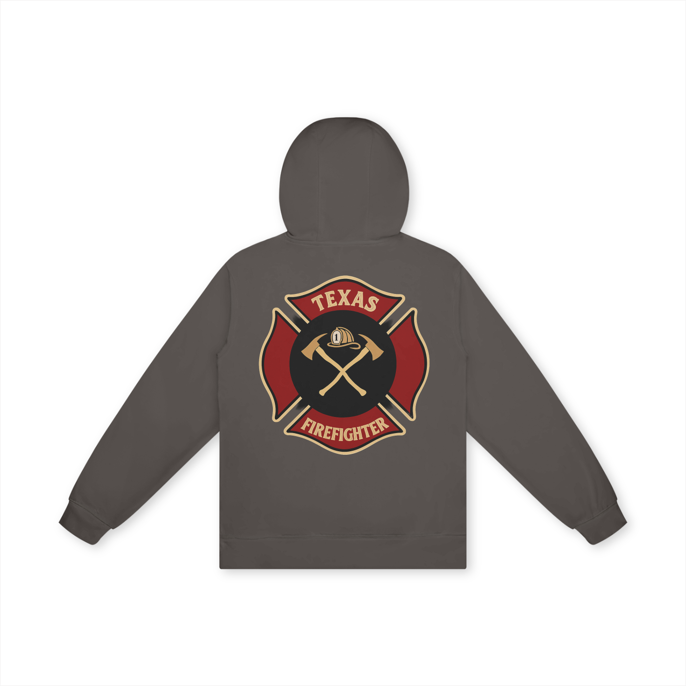 'Texas Firefighter' Unisex Basic 100% Cotton Hoodie