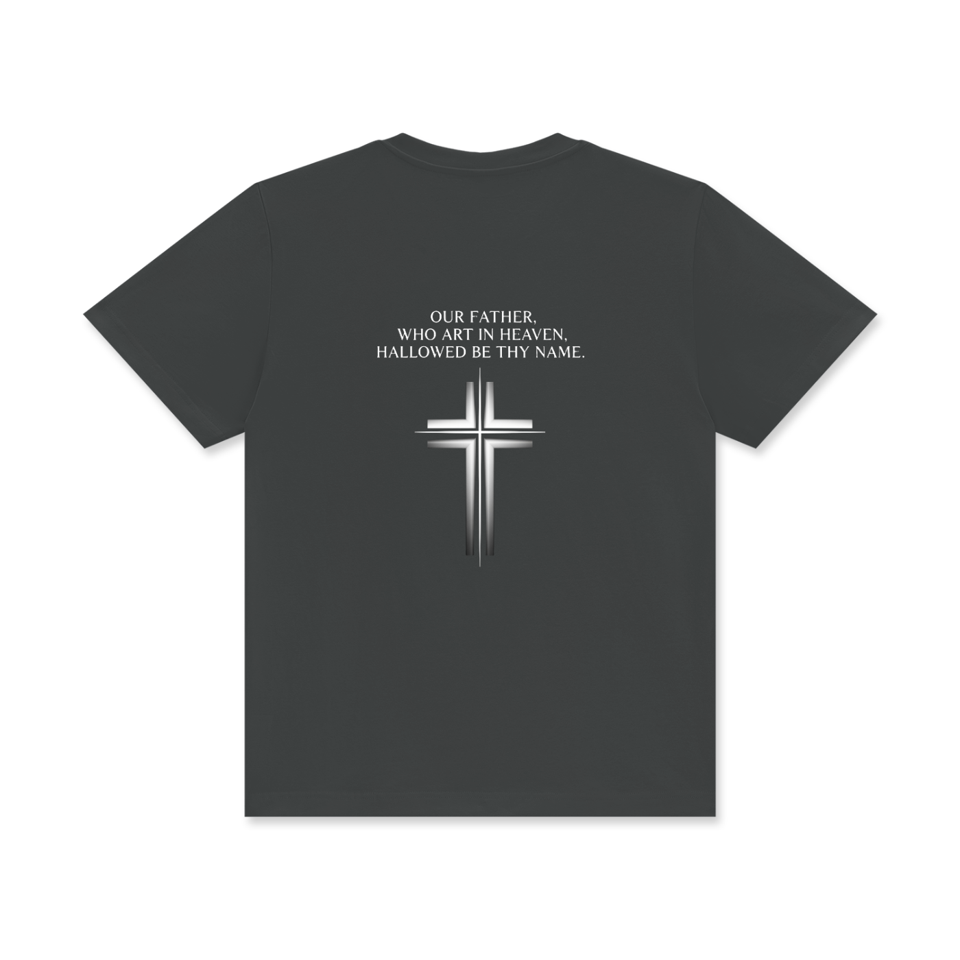 'Lord's Prayer' Unisex Classic Crew Neck Cotton T-Shirt
