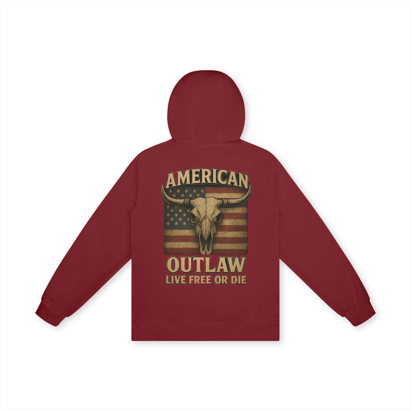 'American Outlaw' Unisex Basic 100% Cotton Hoodie