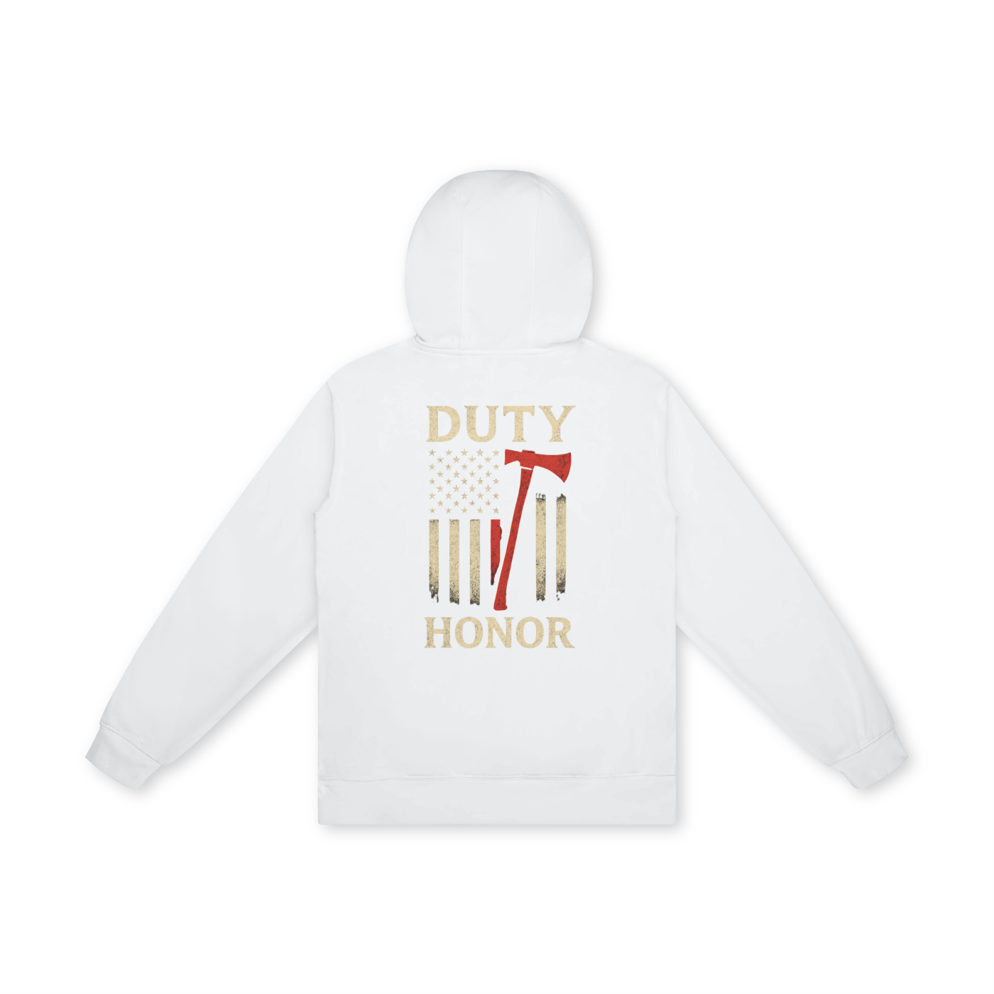 'Thin red Line' Unisex Basic 100% Cotton Hoodie